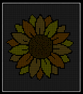 Sunflower Crochet Weighted Blanket- PATTERN ONLY